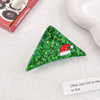 Christmas Sweet IG Style Women's Triangle Heart Shape Arylic Hair Claws