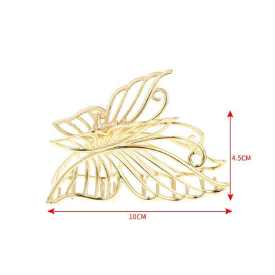High-grade hollow tassel bow hairpin female back head high-grade grip medium shark clip  New