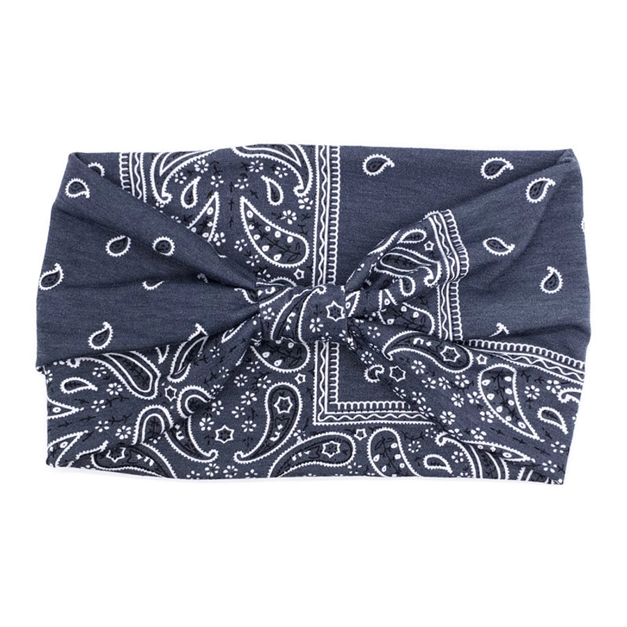 bohemian water droplets cloth hair band