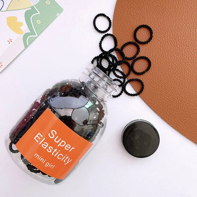 Girl'S Simple Style Classic Style Solid Color Cloth Contrast Collar Hair Tie