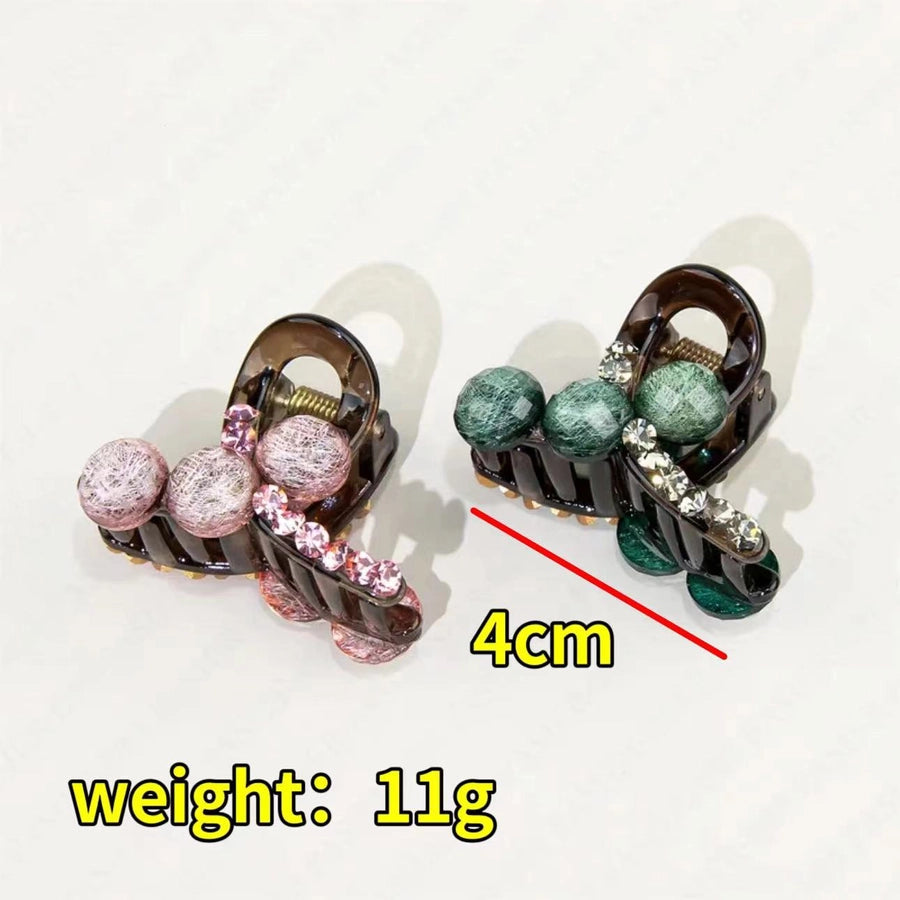 Women's Simple Style Commute Solid Color Arylic Hair Claws