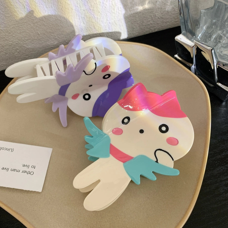 Women's Cute Cartoon Acetic acid sheets Hair Claws