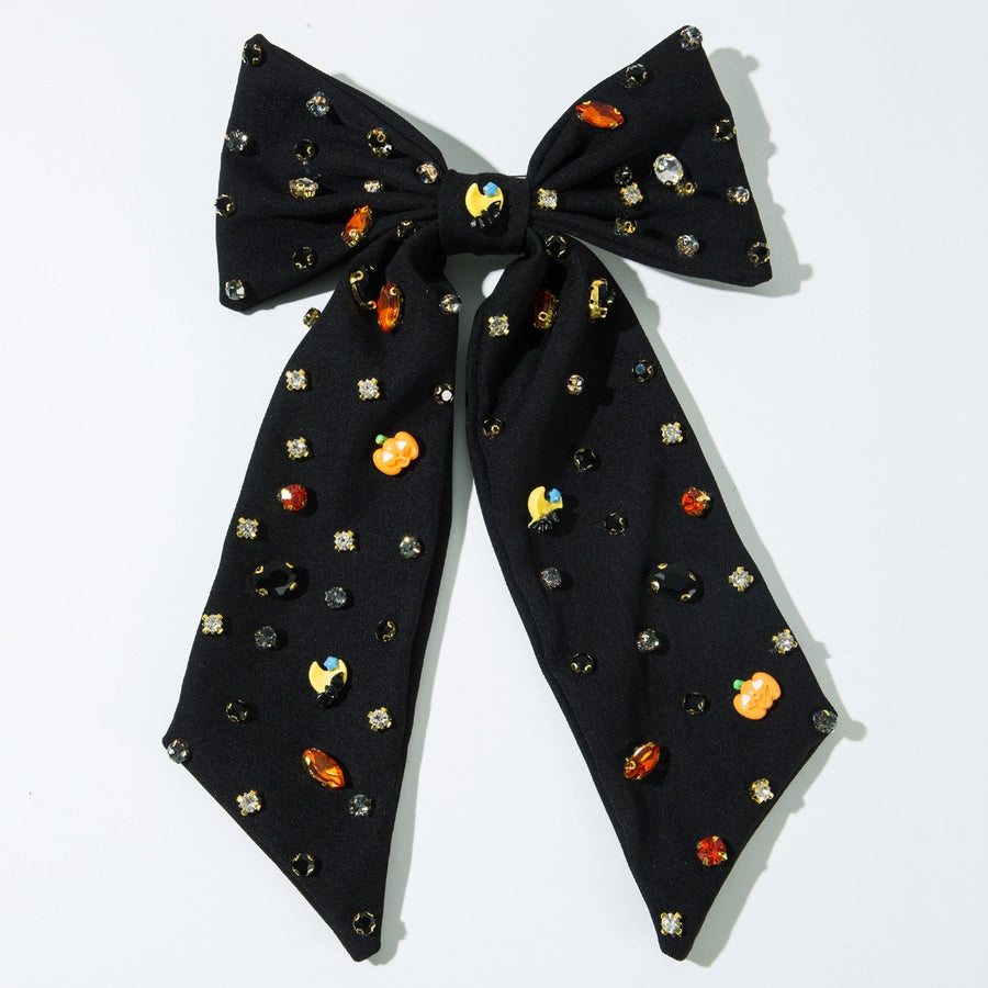 Women's Vintage Style Classic Style Pumpkin Alloy Inlay Glass Bead Hair Clip