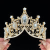 Women's Lady Crown Alloy Rhinestone Plating Hair Band