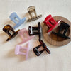 Women's Simple Style Top Hat Solid Color Plastic Hair Claws