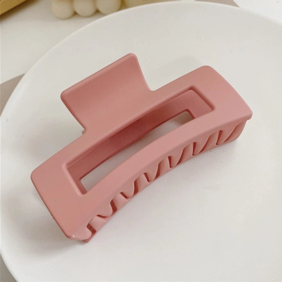 fashion geometric resin stoving varnish hair claws 1 piece