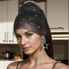 Unisex Shiny Solid Color Polyester Inlay Rhinestones Hair Band