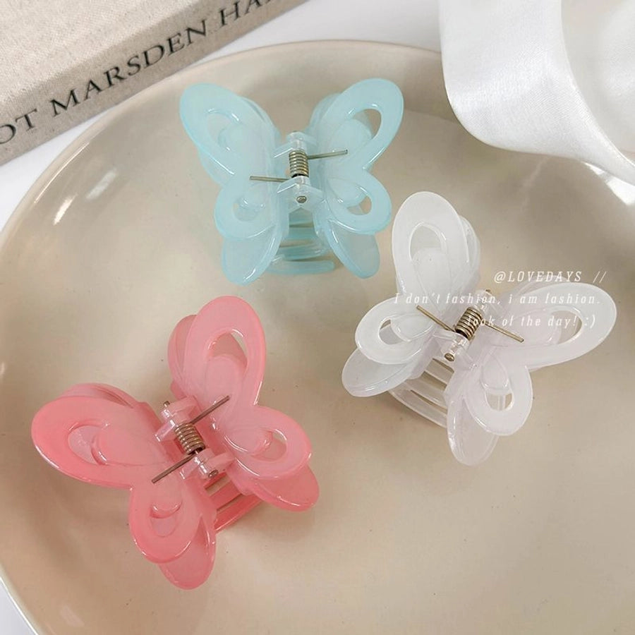 Women's Sweet Butterfly Arylic Hair Claws