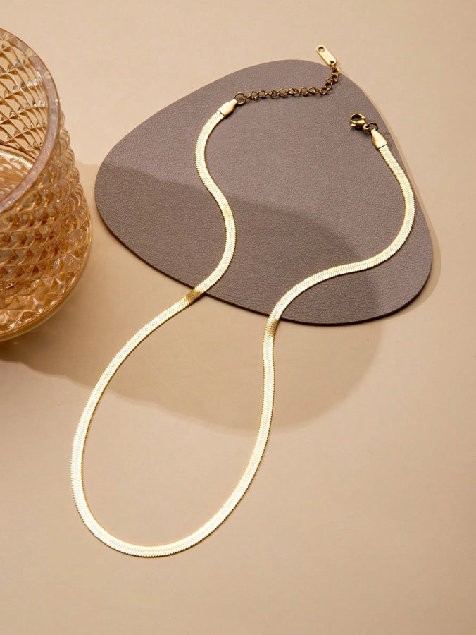 Jewelry Casual Simple Style Geometric Titanium Steel Necklace