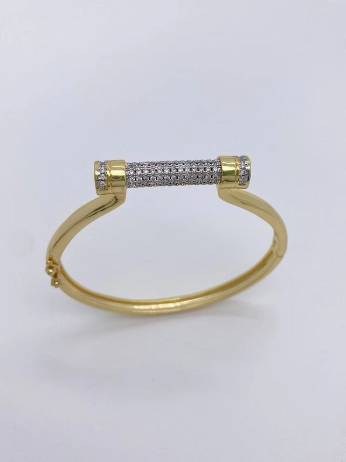 Jewelry Retro Classic Style Geometric Copper Zircon Mixed Metal Rings Bracelets