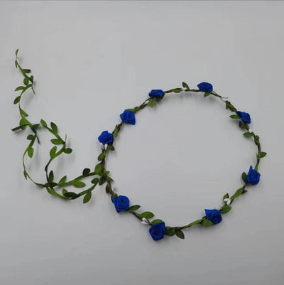 Women's Pastoral Flower Cloth Hair Band