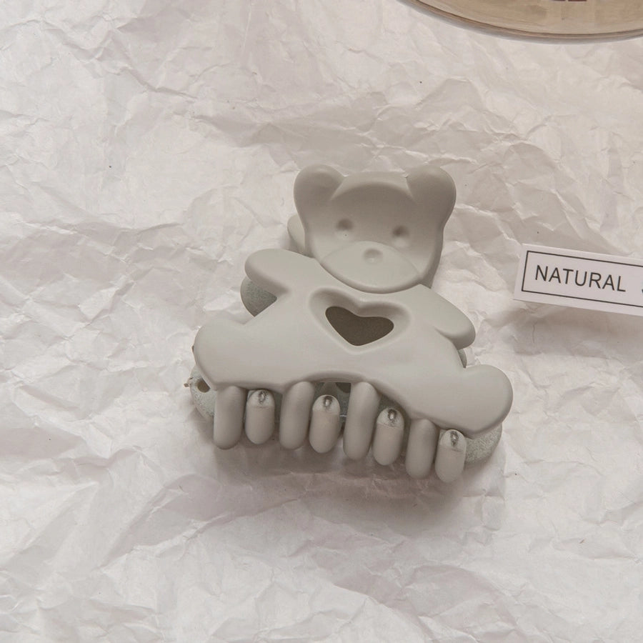 cartoon style cute bear plastic hair claws