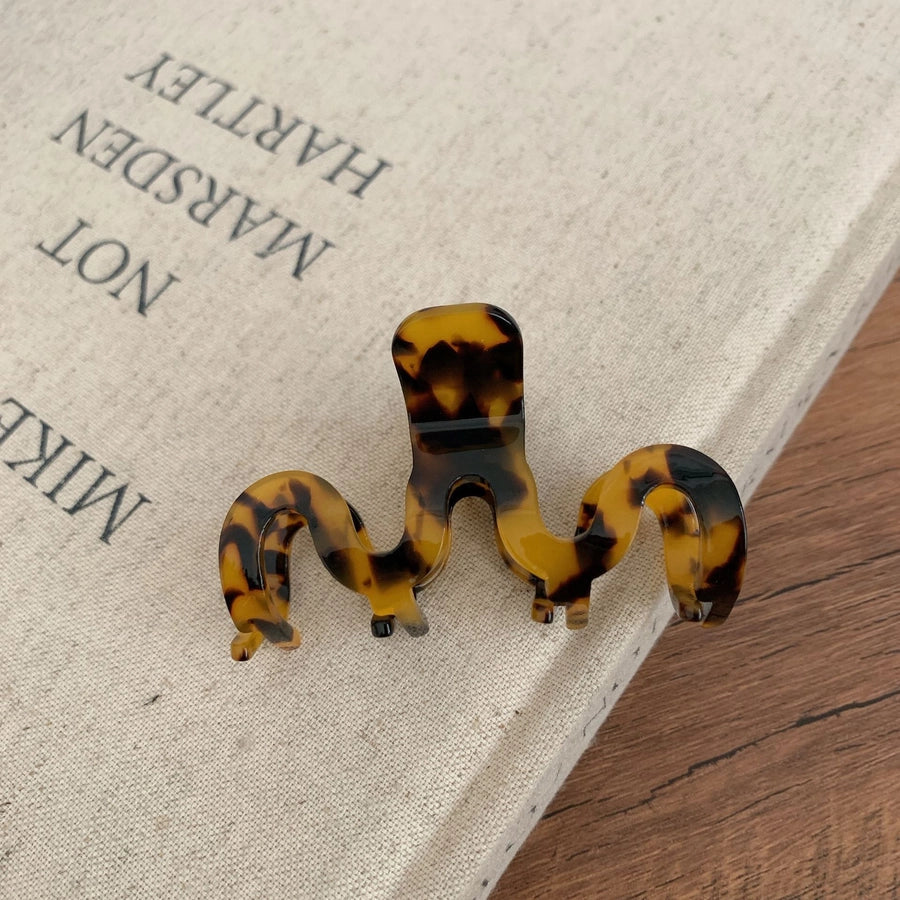 Women's Simple Style Commute Solid Color Acetic acid sheets Hair Claws