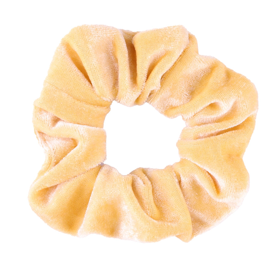 simple style solid color cloth hair tie