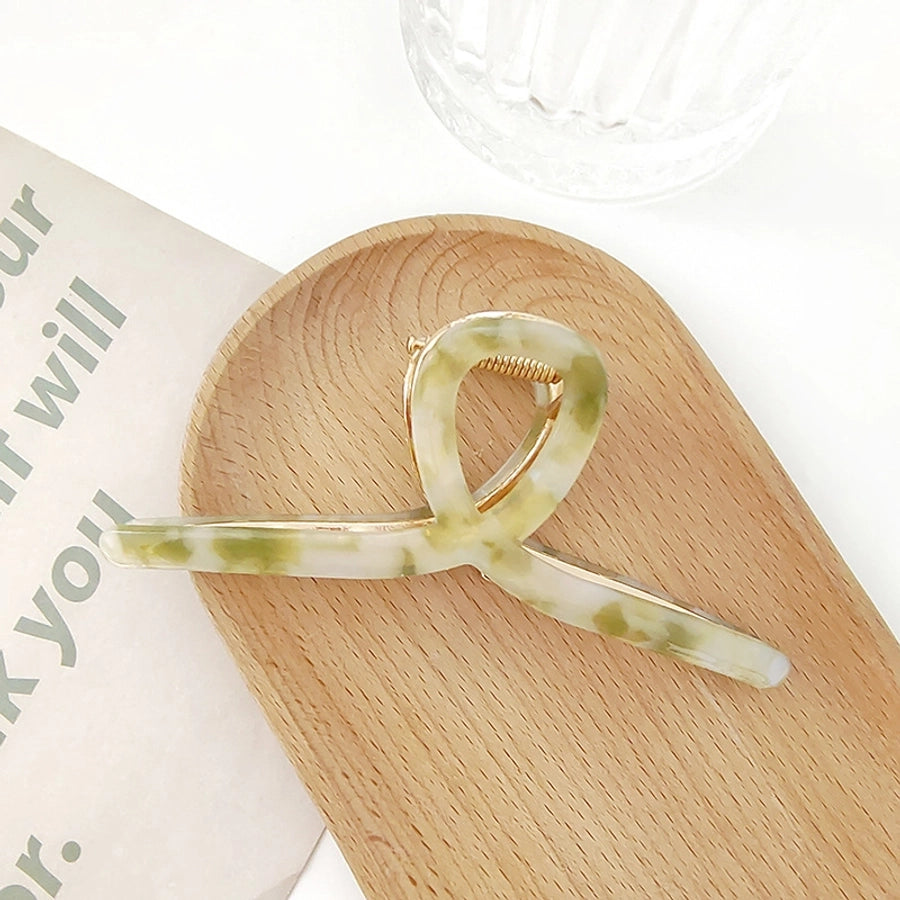 fashion geometric acetic acid sheets hair claws 1 piece