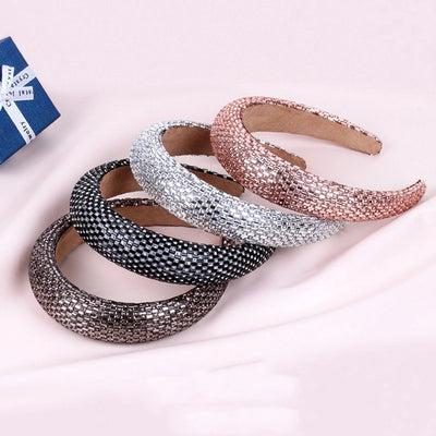 fashion u shape rhinestone hair band 1 piece
