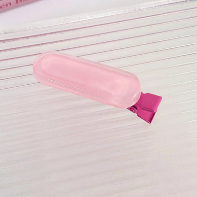 Women's Cute Vacation Sweet Solid Color Arylic Alloy Hair Clip