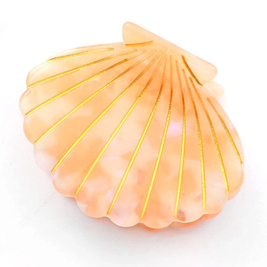 Women's Casual Beach Shell Acetic acid sheets Handmade Hair Claws