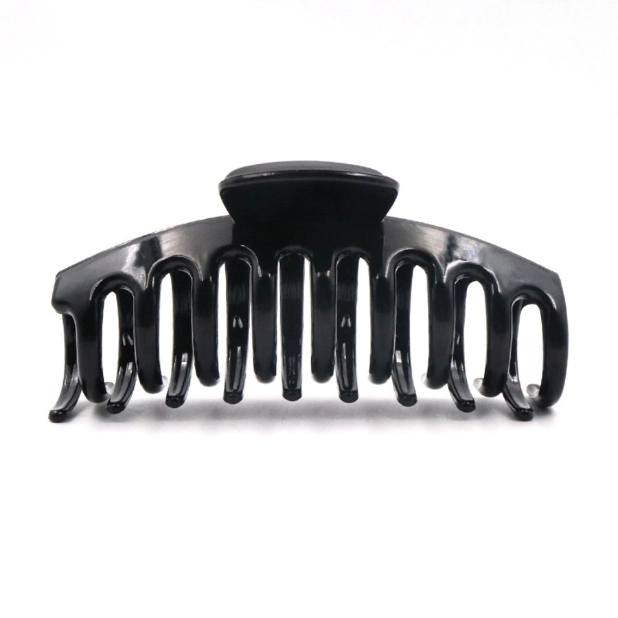 New Korean Style Simple Large Size Frosted Elastic Paint Keel Clip Back Head Shark Clip Grab Clip Hair Shower Hairpin