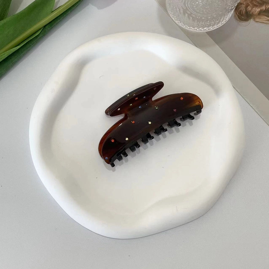 Women's Simple Style Classic Style Solid Color Acetic acid sheets Handmade Hair Claws