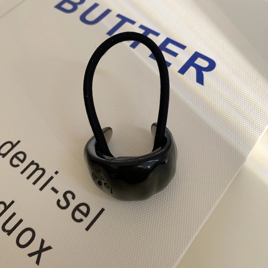 Women's Simple Style Solid Color Arylic Hair Tie