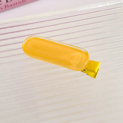 Women's Cute Vacation Sweet Solid Color Arylic Alloy Hair Clip