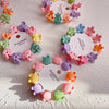 Kid'S Cute Solid Color Arylic Stoving Varnish Hair Claws