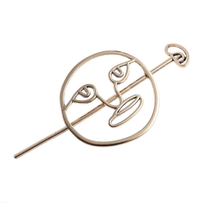 Women's Casual Simple Style Streetwear Geometric Metal Plating Hair Clip