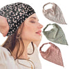 fashion elastic floral triangle scarf headband
