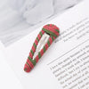 Women's Sweet Geometric Plush Hair Clip