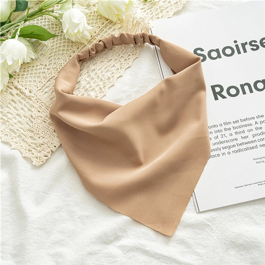 simple style geometric cloth hair band 1 piece
