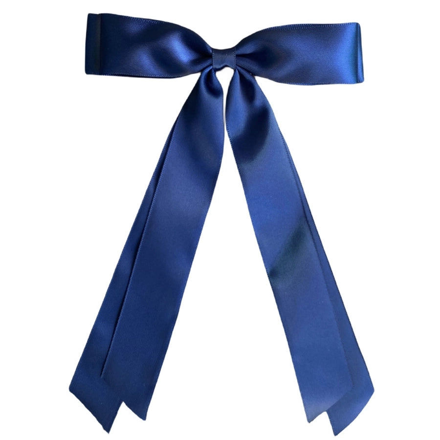 Kid'S Simple Style Bow Knot Polyester Hair Clip