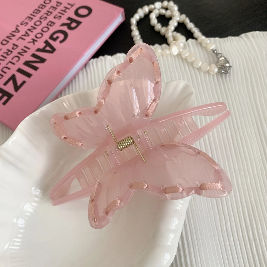 Women's Casual Simple Style Streetwear Butterfly PS Hair Claws