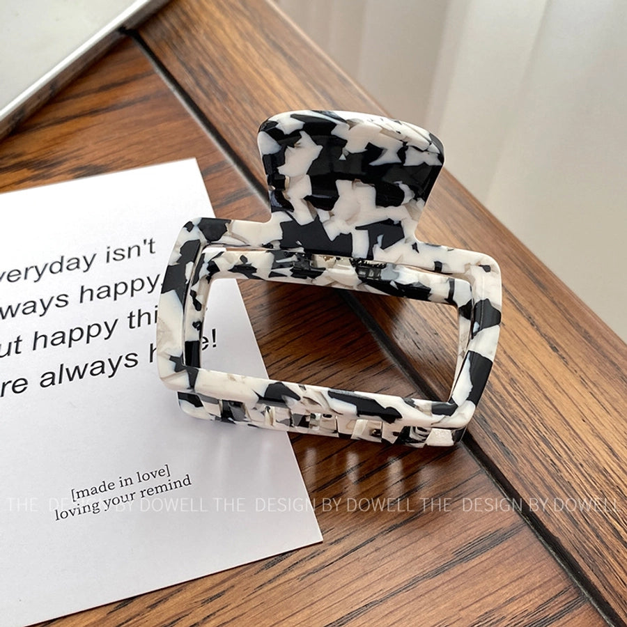 Women's Simple Style Geometric Acetic acid sheets Hair Claws