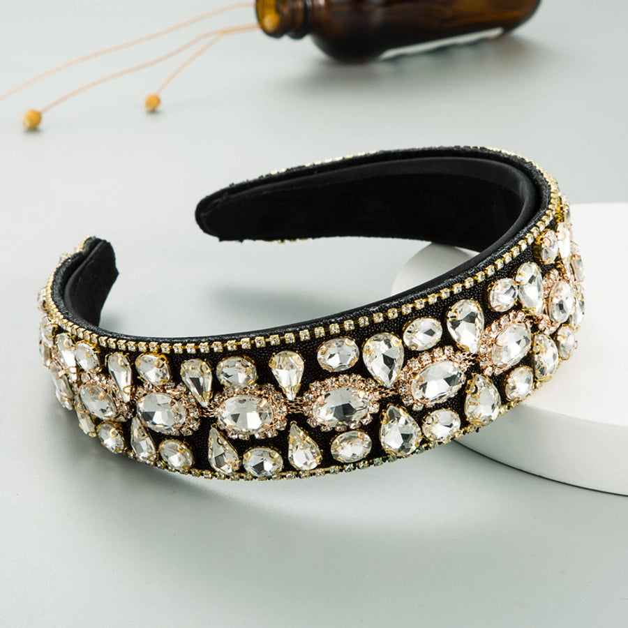 new fashion geometric water drop drill headband