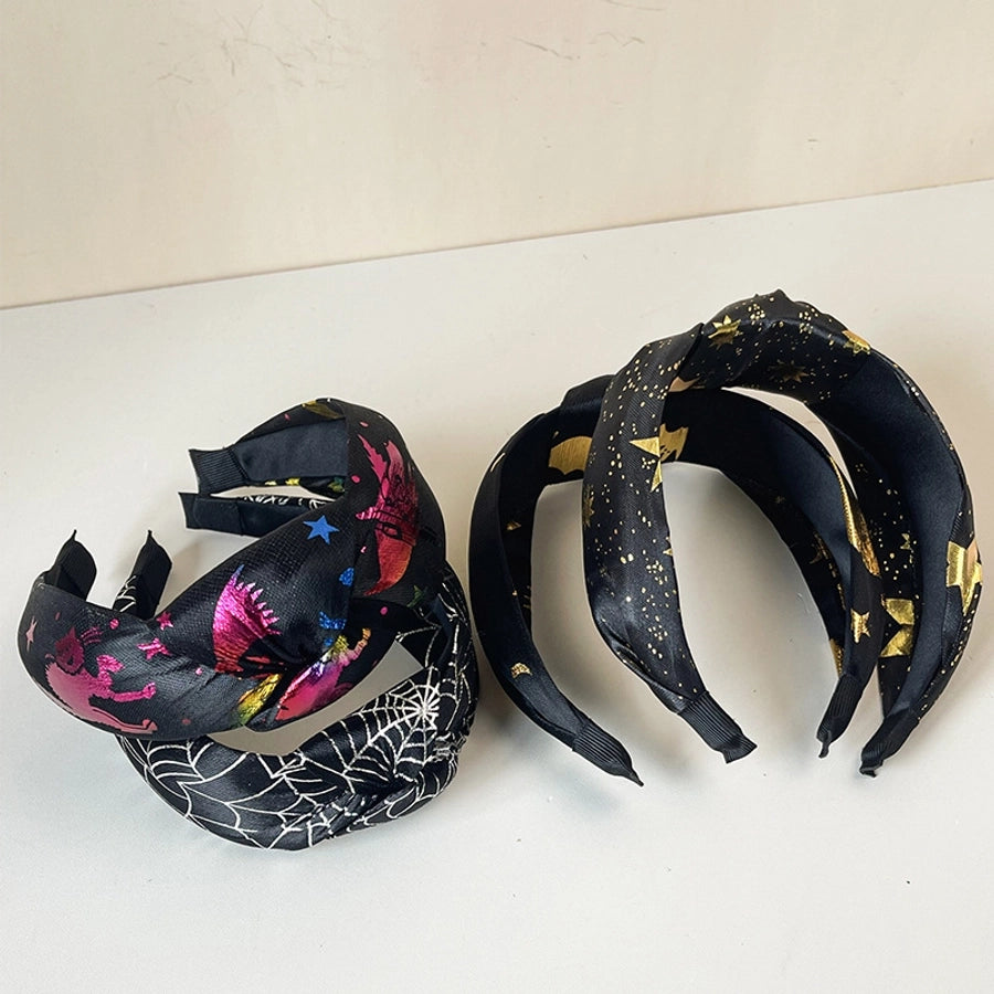 Women's Cool Style Star Spider Spider Web Cloth Hair Band