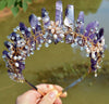 Women's Simple Style Classic Style Color Block Alloy Inlay Crystal Rhinestones Hair Band
