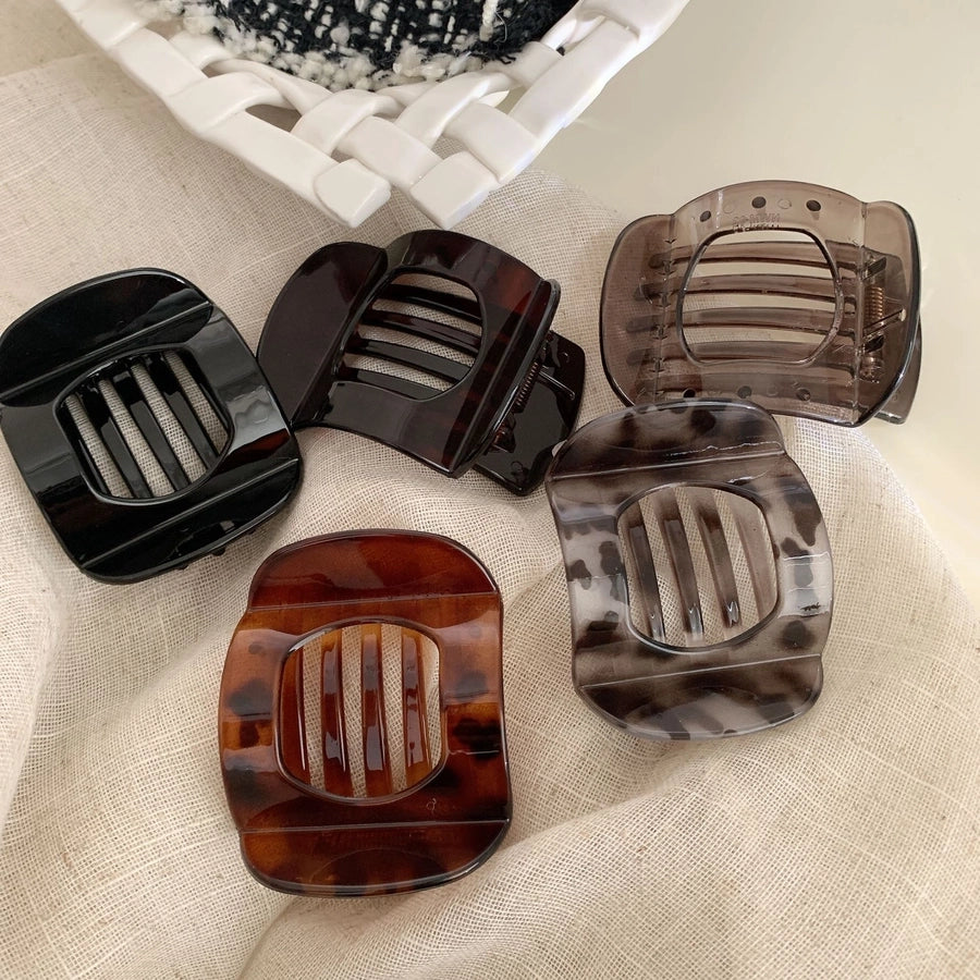 Retro Hawksbill Barrettes Women's Back Head Grip 2024 New Hair Pin High Sense Shark Clip Loose Clip Hairware