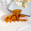 Women's IG Style French Style Color Block Acetic acid sheets Hair Claws