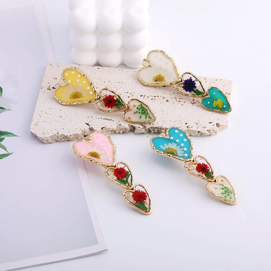 Women's Sweet Flower Alloy Hair Clip
