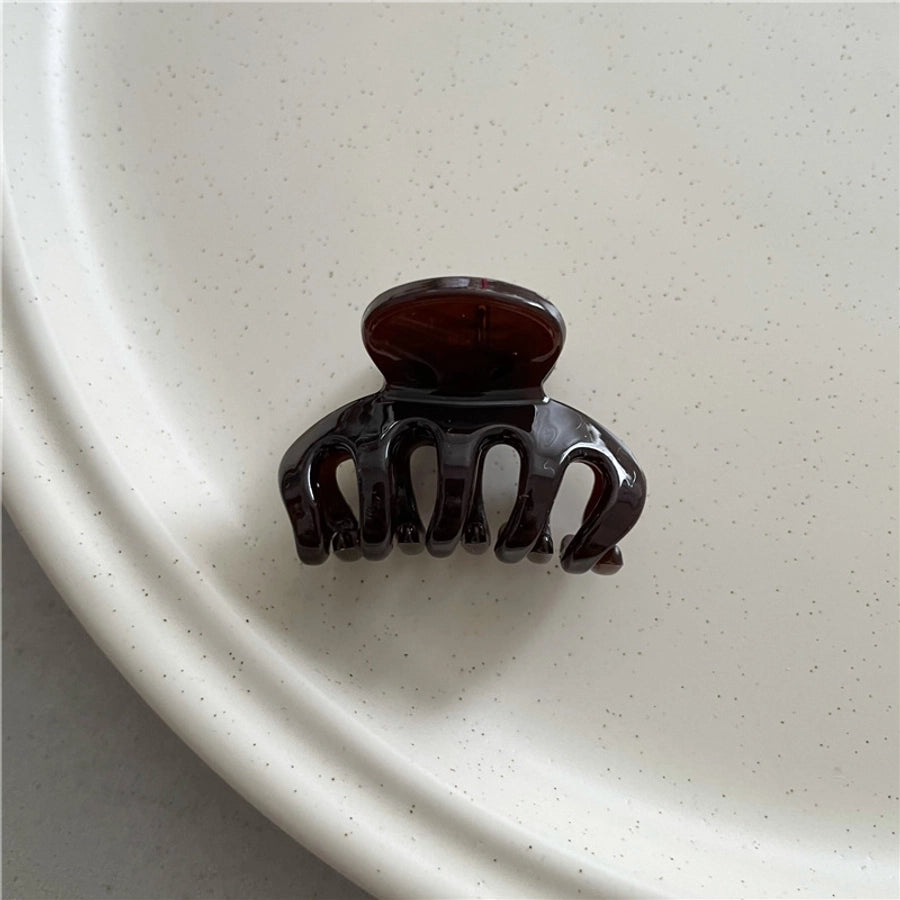 simple style geometric acetic acid sheets hair claws