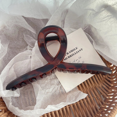 Oversized 15cm Grab Clip Simple Hair Volume Multi-hair Clip Shark Clip Advanced Sense Back Head Hair Headwear