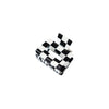 simple style lattice pvc hollow out hair claws