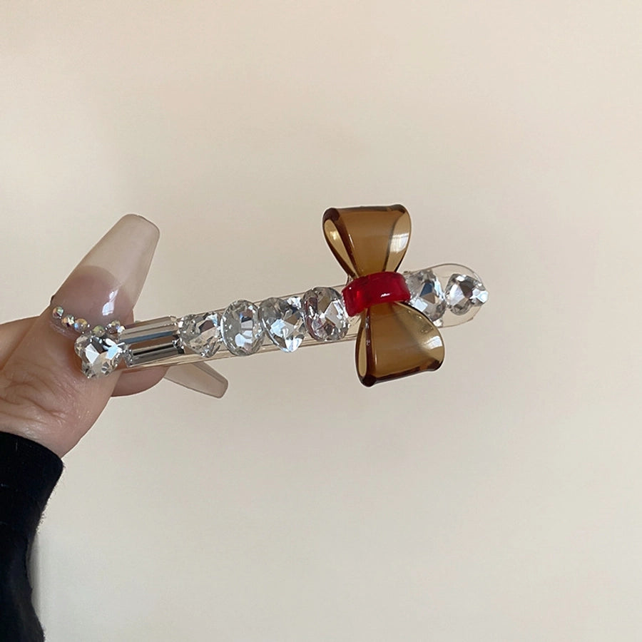 Women's IG Style Bow Knot Alloy Plating Hair Clip