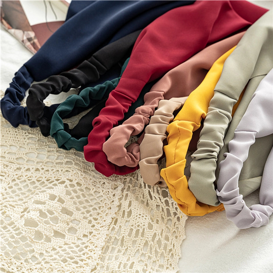 simple style geometric cloth hair band 1 piece