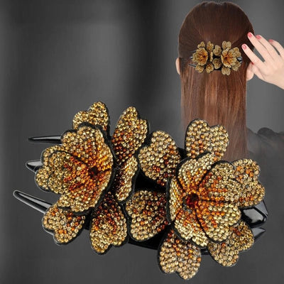 Korean Elegant Elegant Three-tooth Clip Hair Clip Mom Duckbill Clip Hair Fashion Headwear Big Grab Clip Back Head Hair Accessories