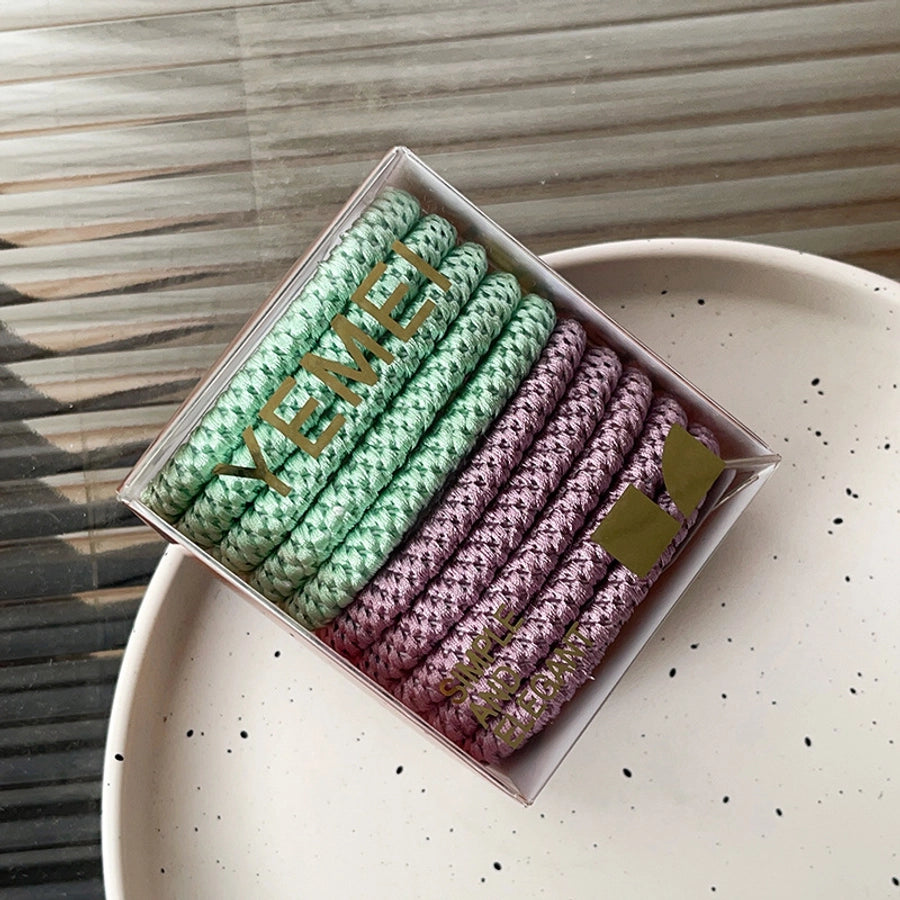 Women's Casual Simple Style Streetwear Multicolor Nylon Hair Tie