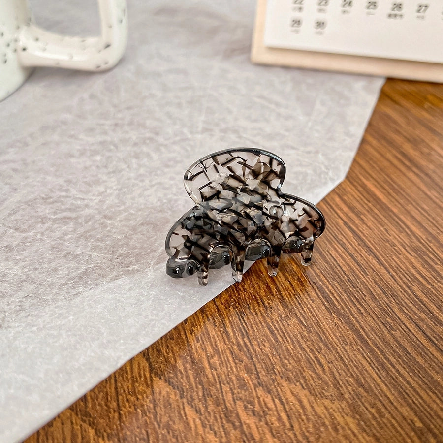 Women's IG Style Marble Acetic acid sheets Hair Claws