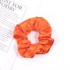simple style solid color cloth hair tie