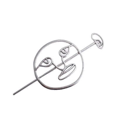 Women's Casual Simple Style Streetwear Geometric Metal Plating Hair Clip